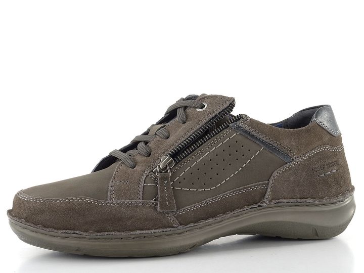 Josef Seibel pánské polobotky se zipem granit-kombi 44911TE387