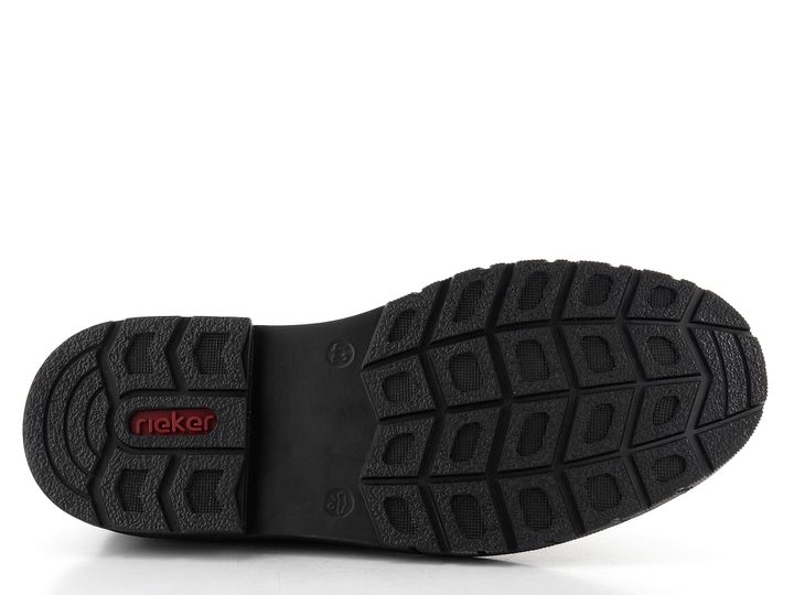 Rieker pánske poltopánky čierne 31610-00