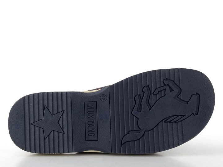 Mustang pánské pantofle s kříženými pásky navy 26M0101001