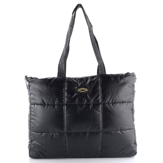 Ara prošívaná shopper kabelka Nina Schwarz 16-21912-60
