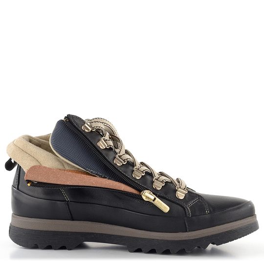 Pikolinos šnurovacia členková obuv Vigo Black W3W-8564