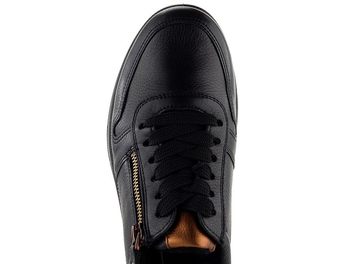 Ara širší tenisky Sapporo Schwarz/Marrone 12-27540-01