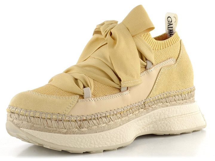 Gaimo prozouvací pobotky s mašlí Bahia lycra crema pesca baby crema