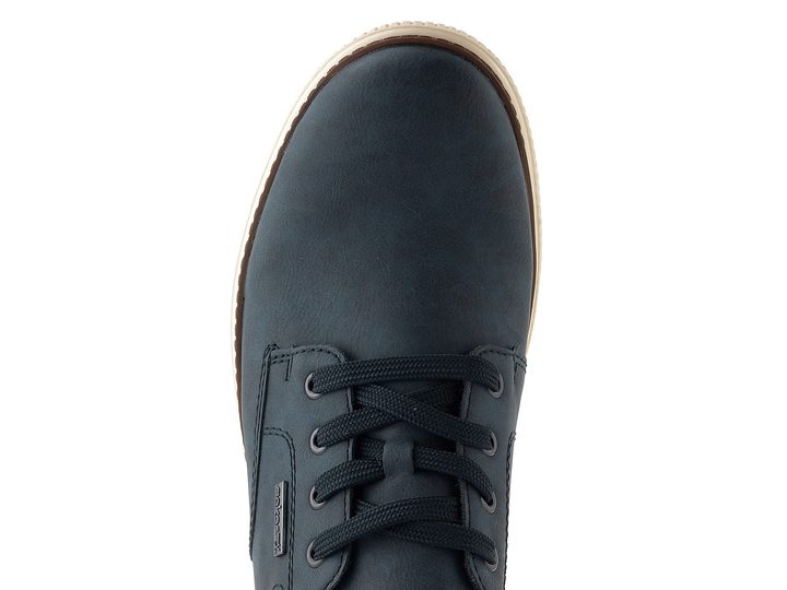 Rieker pánske šnurovacie poltopánky s membránou tmavo modré B3317-14