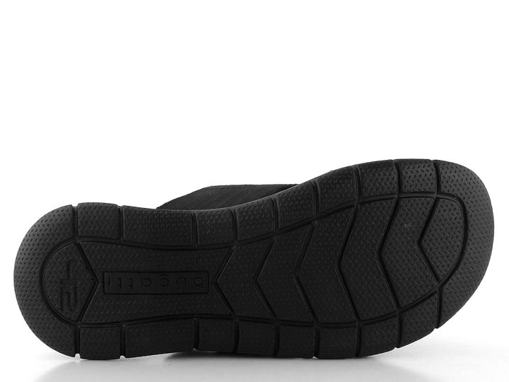 Bugatti černé pánské křížené pantofle se suchým zipem 311-A3282-3500