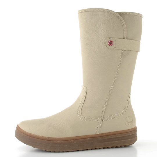 Rieker polokozačky crema L2580-60