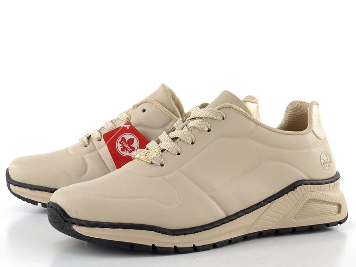 Rieker tenisky na kline béžové M4903-61