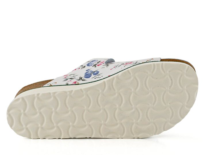 Moosbacher fuzbetové pantofle Hasel/bílá folklor 519