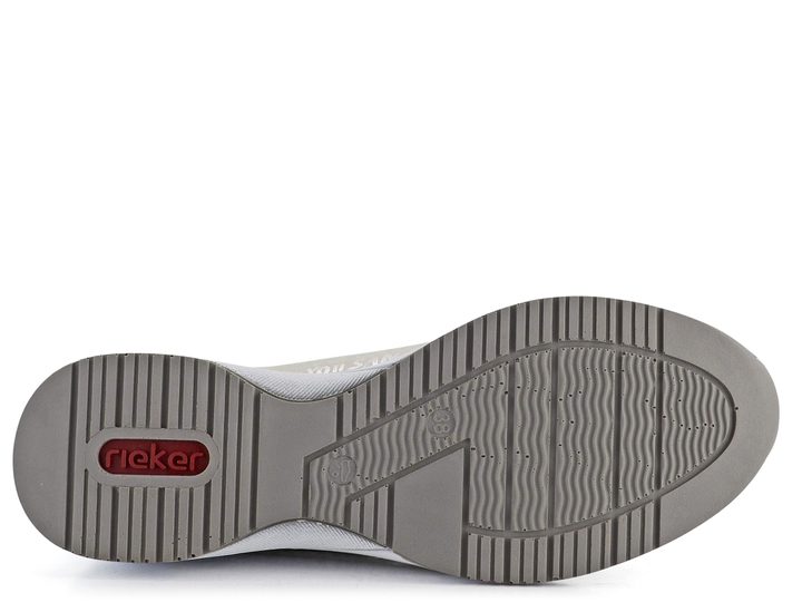 Rieker metalické tenisky na kline N4316-90