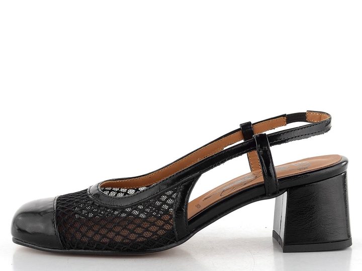 Fly London lodičky s volnou patou černé P145273000