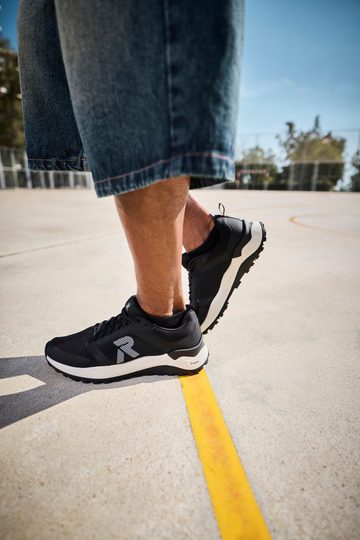 Rieker Sport pánské černé tenisky U1306-00