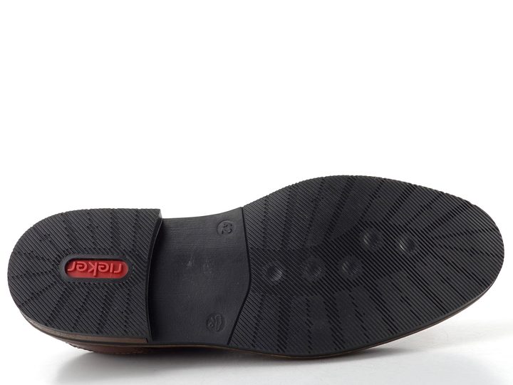 Rieker pánske elegantné poltopánky hnedé 13523-24