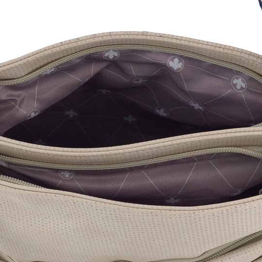 Rieker crossbody kabelka so srdcom Beige/Marine H1004-60