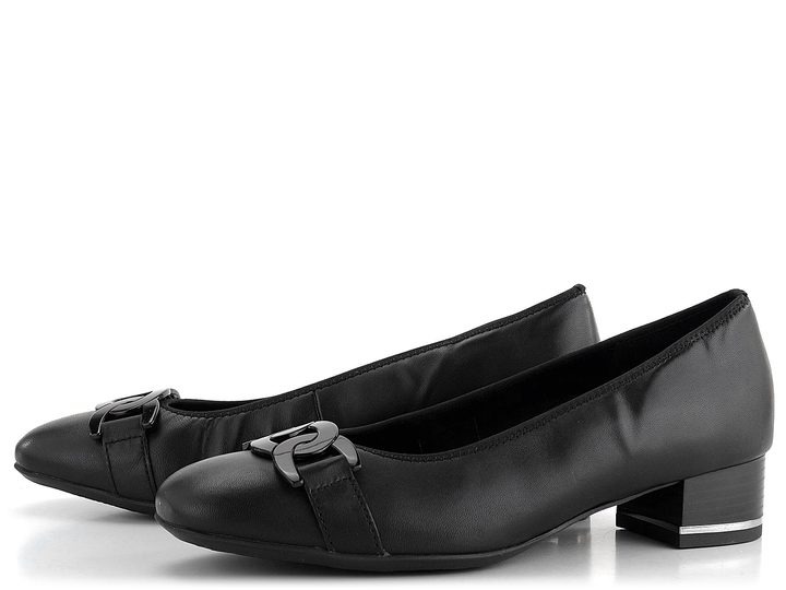 Ara širšie lodičky Graz Black 12-11806-15