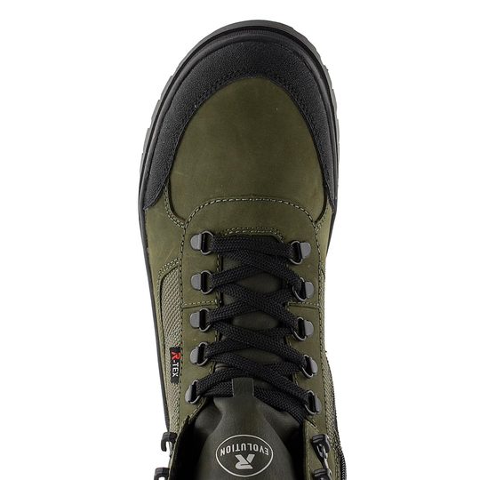 Rieker Revolution pohorkový kotník s membránou zelený U0270-54