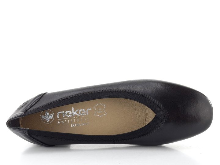 Rieker čierne lodičky 43452-00