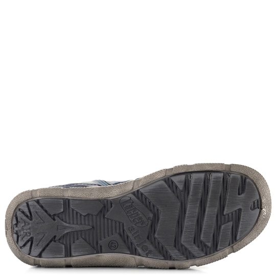 Kacper pánska vyteplená členková obuv modrá 3-6865