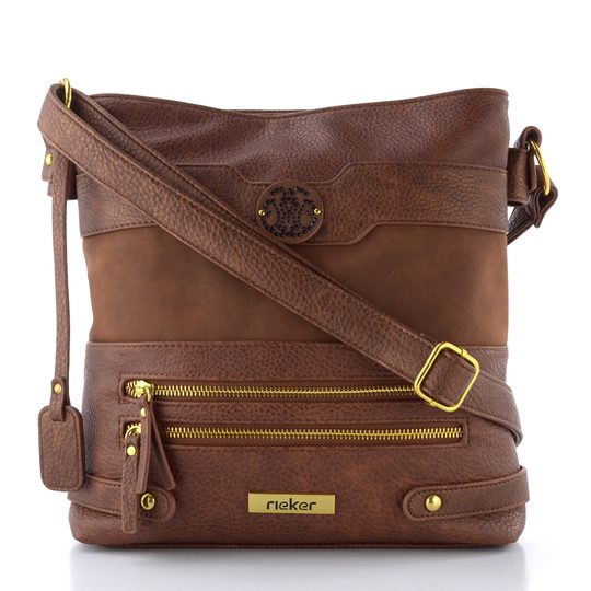 Rieker kombinovaná crossbody kabelka hnědá H1346-22