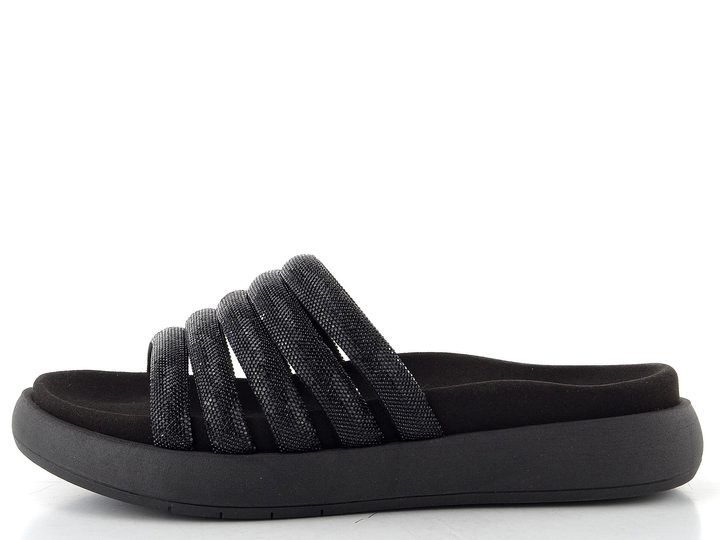 Gabor páskové pantofle na platformě černé 83.752.87