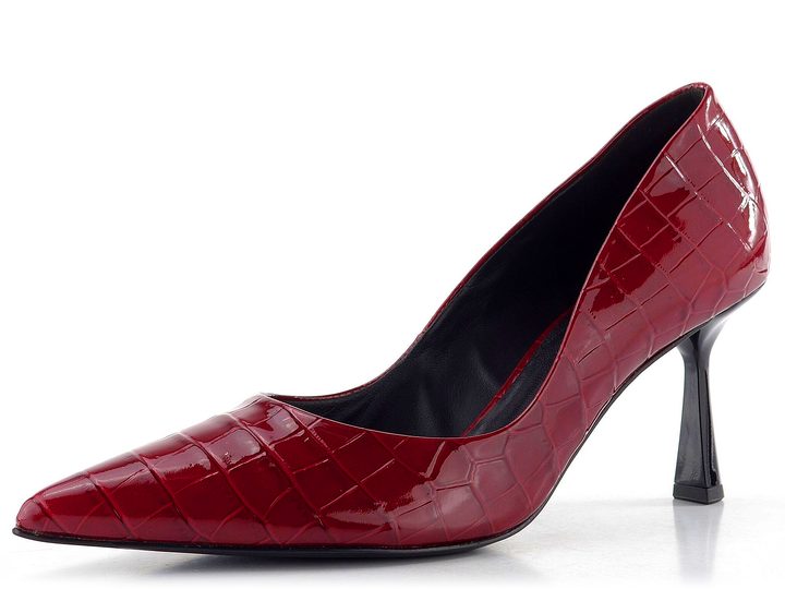 Högl lakované lodičky cabernet 0-117707-4400