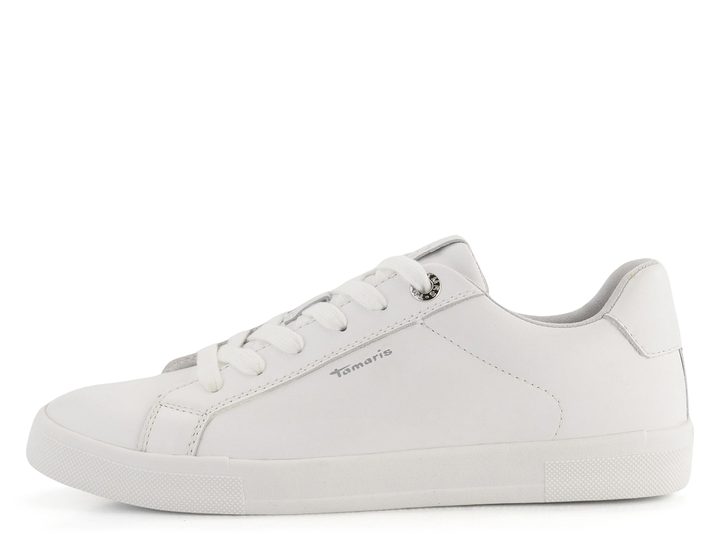 Tamaris bílé kožené tenisky 1-23622-42