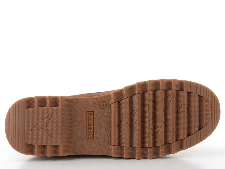 Pikolinos šněrovací polobotky se zipem Vigo brandy W3W-6979