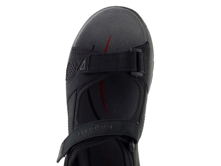 Bugatti pánské sandály se suchými zipy černé 321-AS780-2569