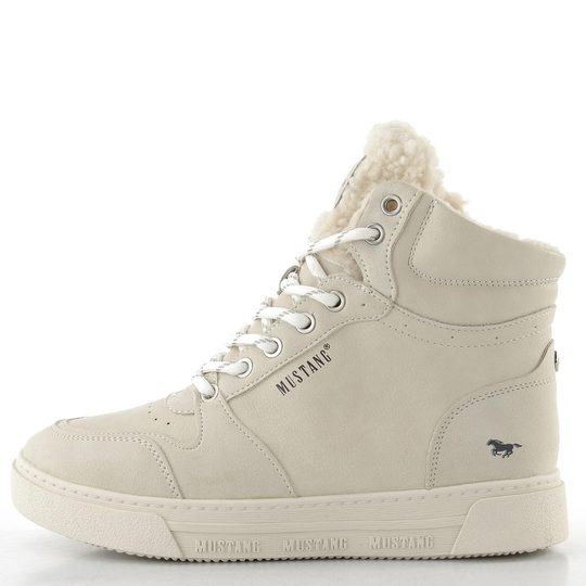 Mustang šněrovací kotník white 15M0212005