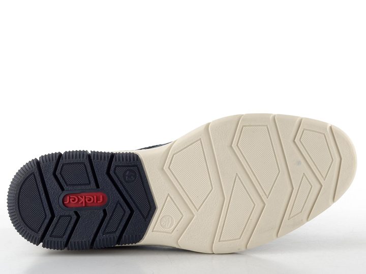 Rieker pánske nazúvacie poltopánky tmavo modré 14450-14