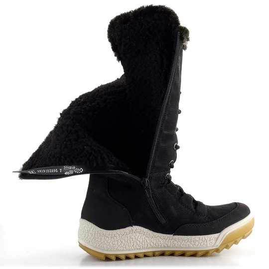 Rieker šnurovacie čižmy s membránou čierne Y4760-00