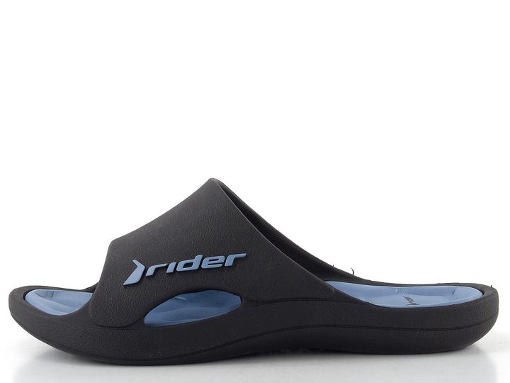 Rider pánske šľapky čierne/modré Bay XIV AD 83632-BM434