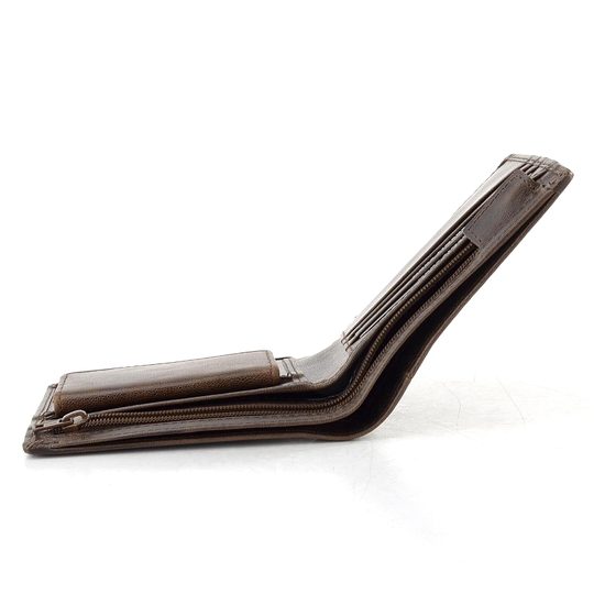 Pánská kožená peněženka kávově hnědá 12593-B