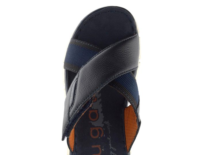 Bugatti pánské křížené pantofle tmavě modré 321-AK084-1069