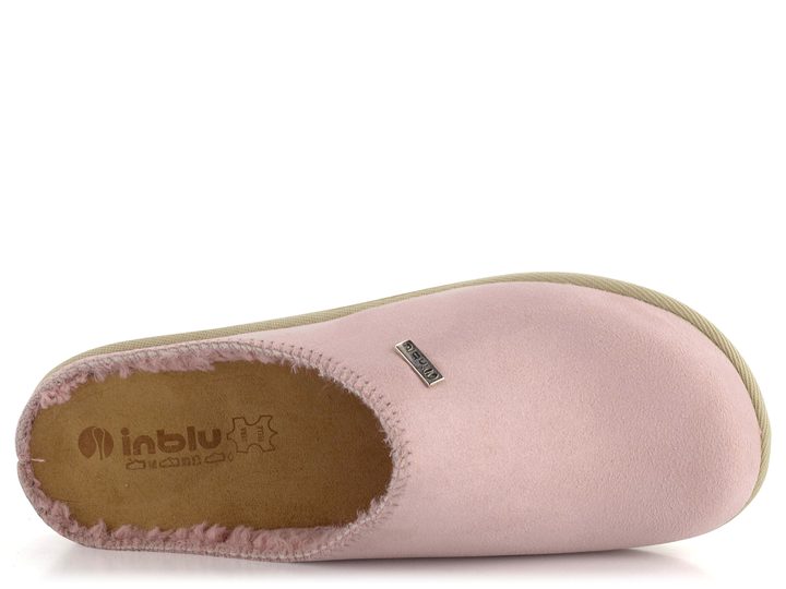 Inblu dámské domácí pantofle s plnou špičkou sv. růžové Rosa CS000034