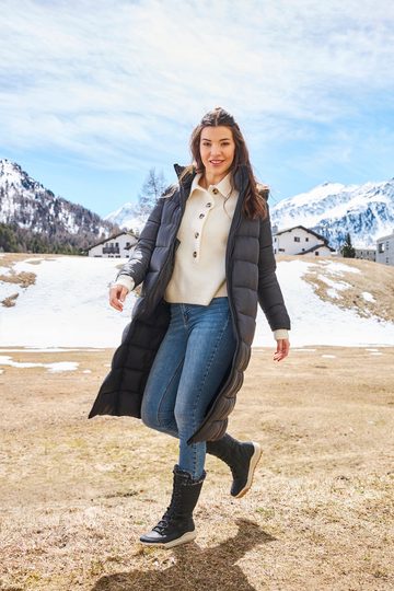 Rieker šnurovacie čižmy s membránou čierne Y4760-00