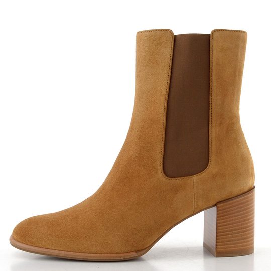 Högl chelsea kotník na podpatku camel 0-106612-1100