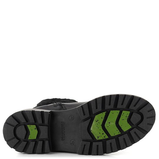 Remonte ohrnovací polokozačky s membránou černé D0B71-01