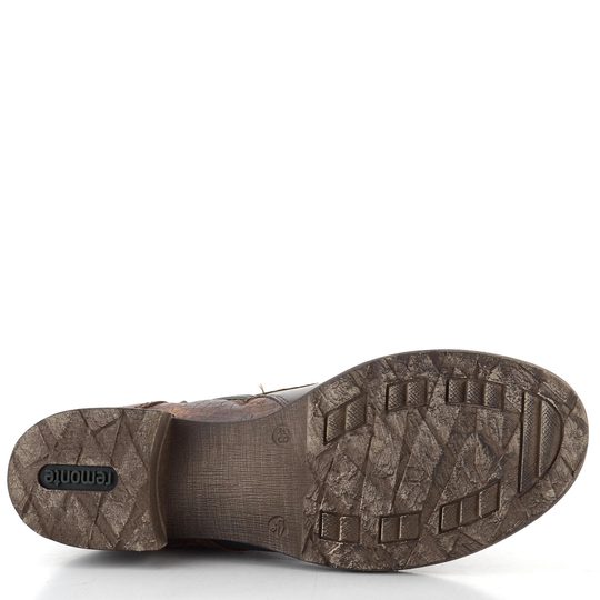 Remonte šněrovací kotník s membránou tmavě hnědý D4382-25