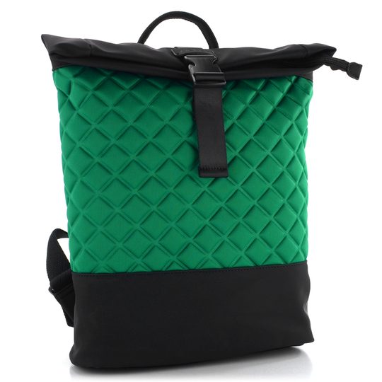 Rieker mestský batoh so vzorom a vrchnou sponou zelený H1550-54