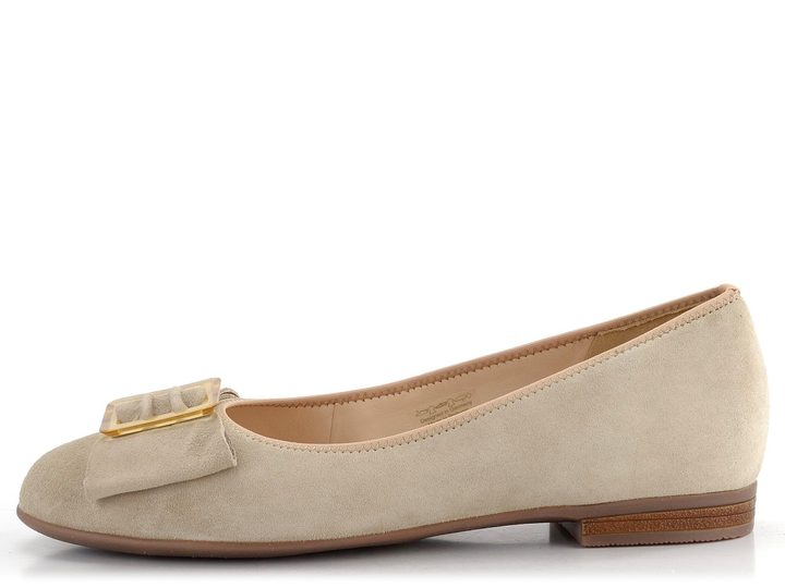 Ara dámské semišové baleríny Sardinia Sand 12-31328-08