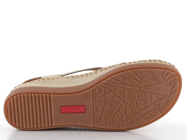 Pikolinos sandály s kříženými pásky Cadaques Marfil W8K-0741C2