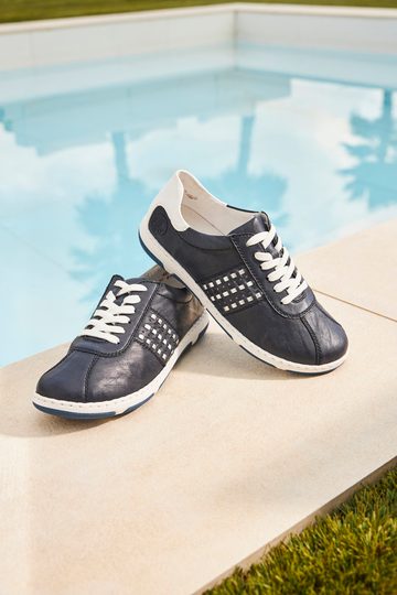 Rieker dámske tenisky Pazifik/Silver/Weiss 42408-14