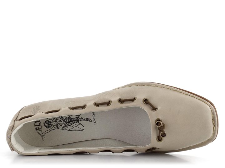 Fly London baleríny taupe Bapi P701264003