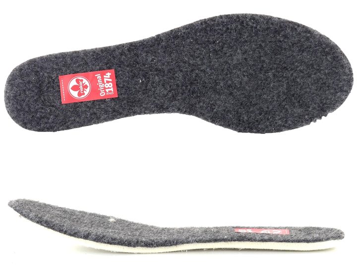 Rieker šnurovacia členková obuv s membránou Champignon/Schwarz Y3163-60