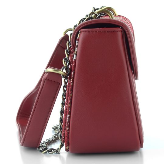 Bulaggi malá crossbody kabelka červená se vzorem BU30-261350
