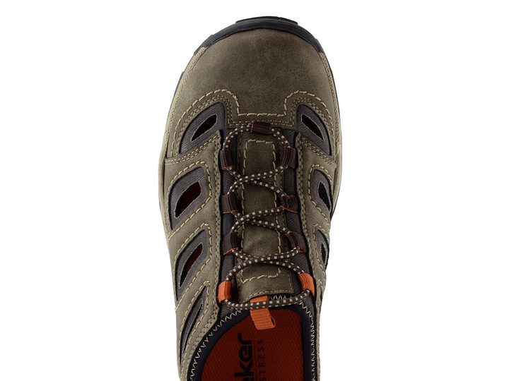 Rieker vzdušné sportovní polobotky hnědé 08065-29