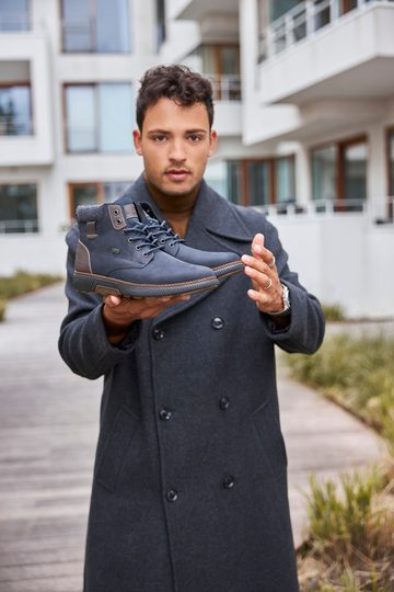 Rieker pánský kotník s membránou modrošedý B3343-15