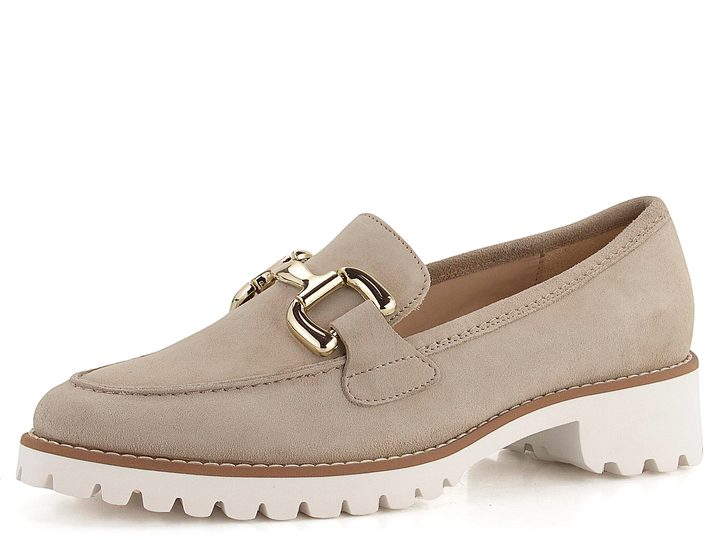 Ara semišové mokasíny Kent Sand 12-31237-08