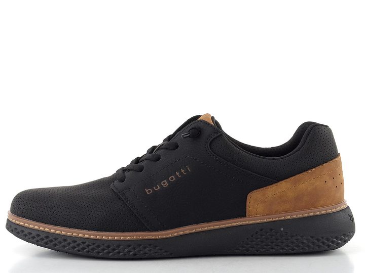 Bugatti pánské polobotky černé 333-76312-5000