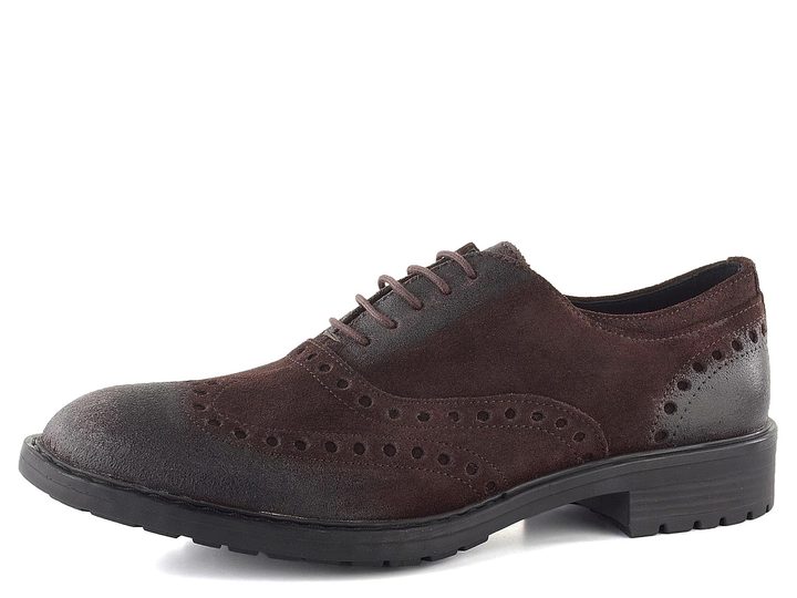 Geox pánské polobotky Burgundy Kapsian U743PA00023